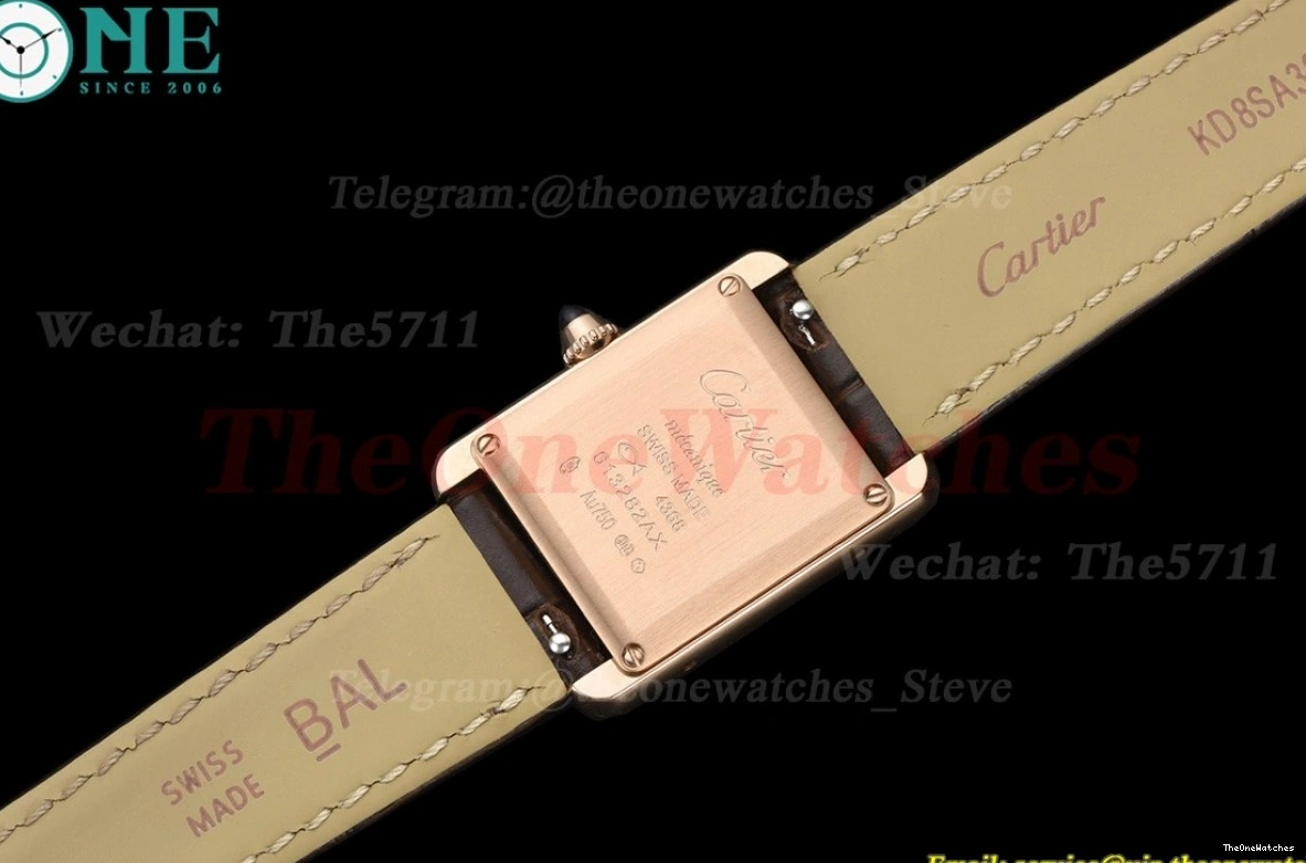 F1F Tank White Louis LE Brown RG 22mm Dial Quartz 0114